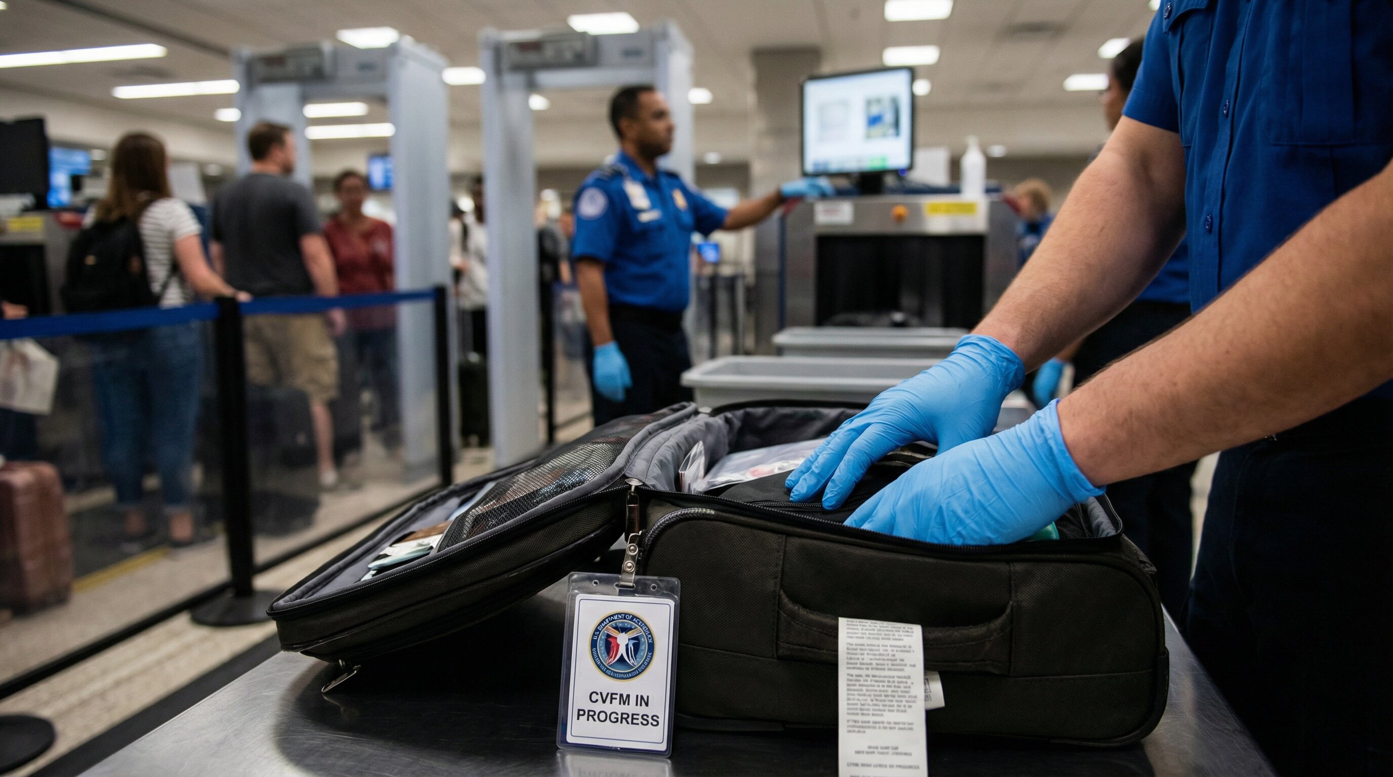 11.2.3.3 CVFM Contrôles visuels et fouilles manuelles